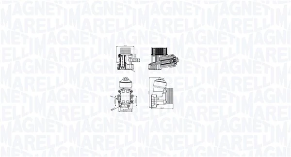 Oil Cooler, engine oil